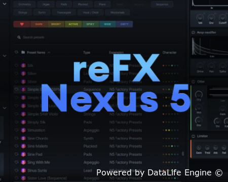 reFX Nexus v5.3.22 update VSTi, VSTi3, AAX x64 [11.10.2025](V.R)