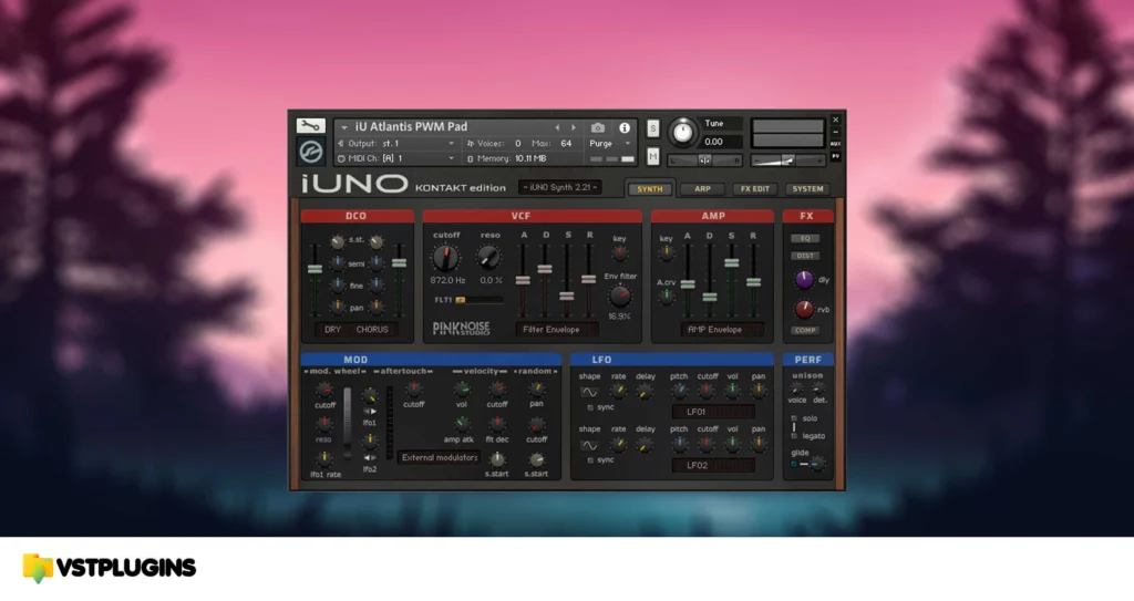 PinkNoise Studio – iUNO (KONTAKT)