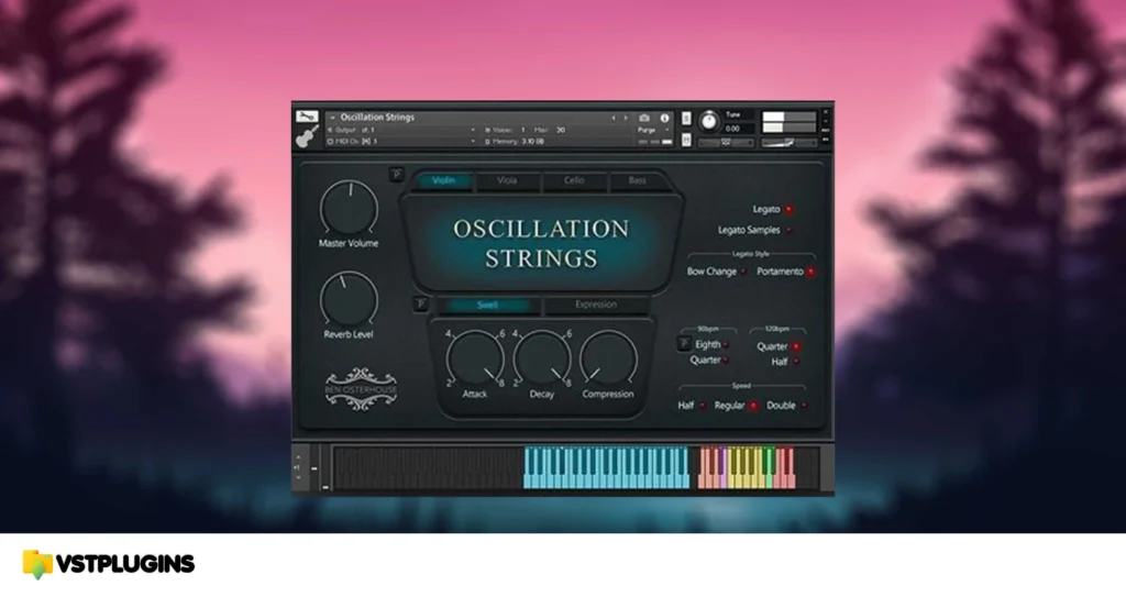 Osterhouse Sounds – Oscillation Strings 1.1.0 (KONTAKT)