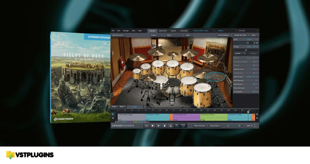 Toontrack – Fields of Rock SDX Library Update 1.0.4 WIN.OSX