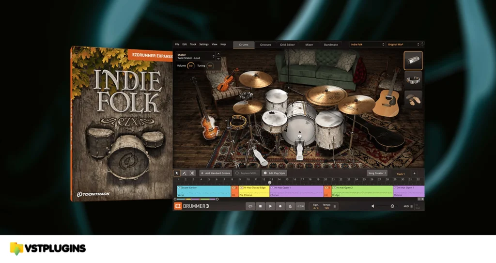 Toontrack – Indie Folk EZX 1.5.2 Update (SOUNDBANK)