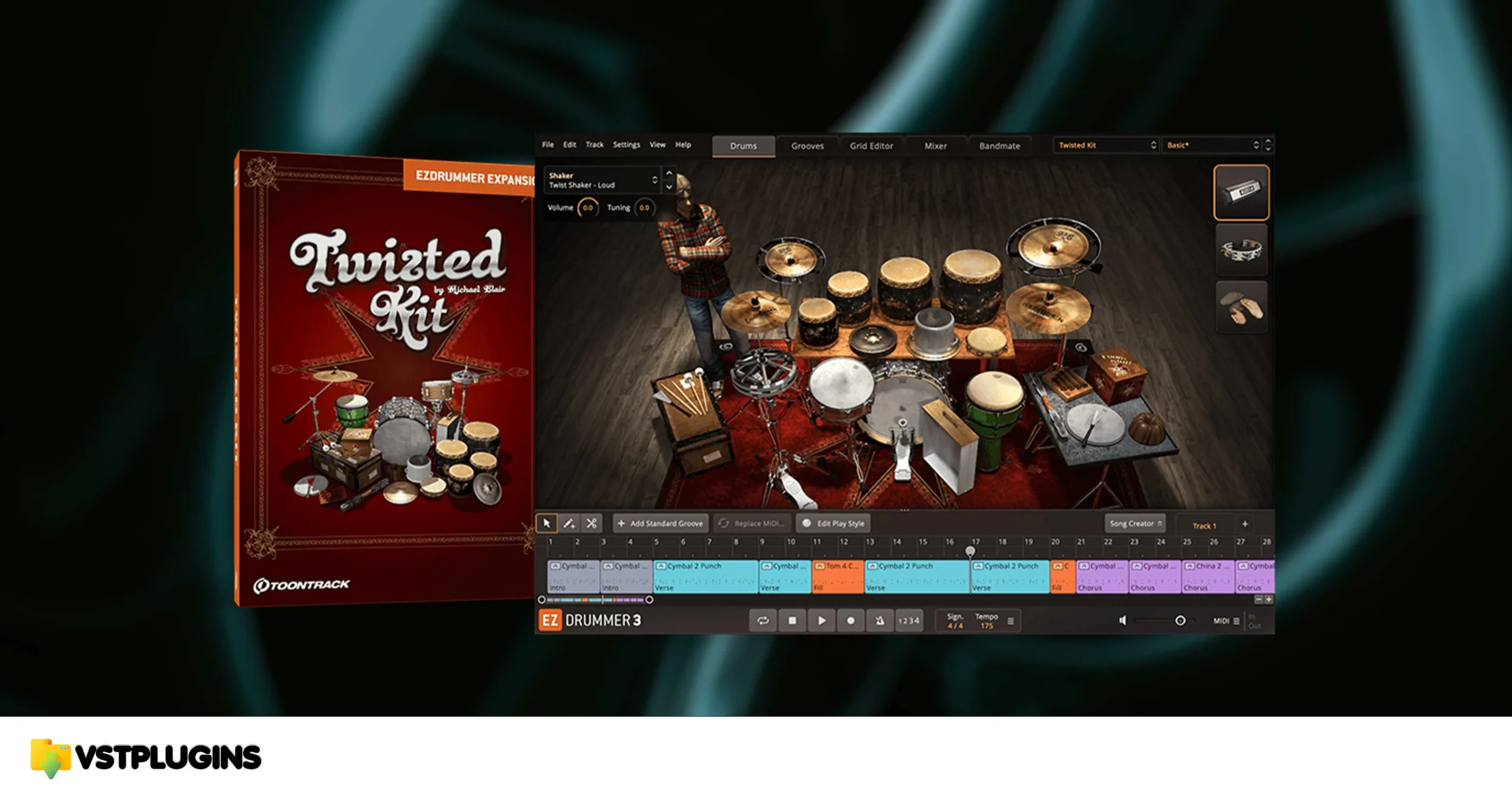 Toontrack – Twisted Kit EZX 1.5.2 Update (SOUNDBANK)